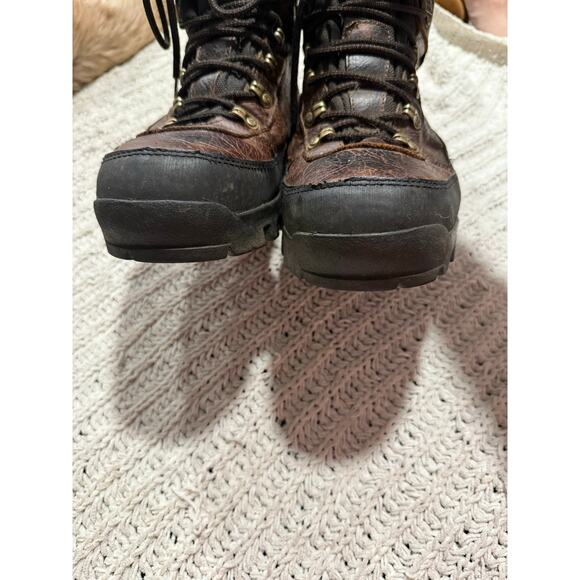 Georgia Hiker Work Boot Waterproof Leather Vibram Mens 11.5 M Brown G6513 Winter - Picture 6 of 9